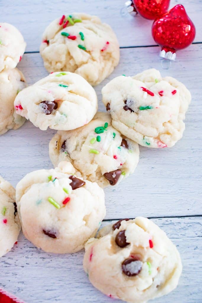 cake mix santa cookies