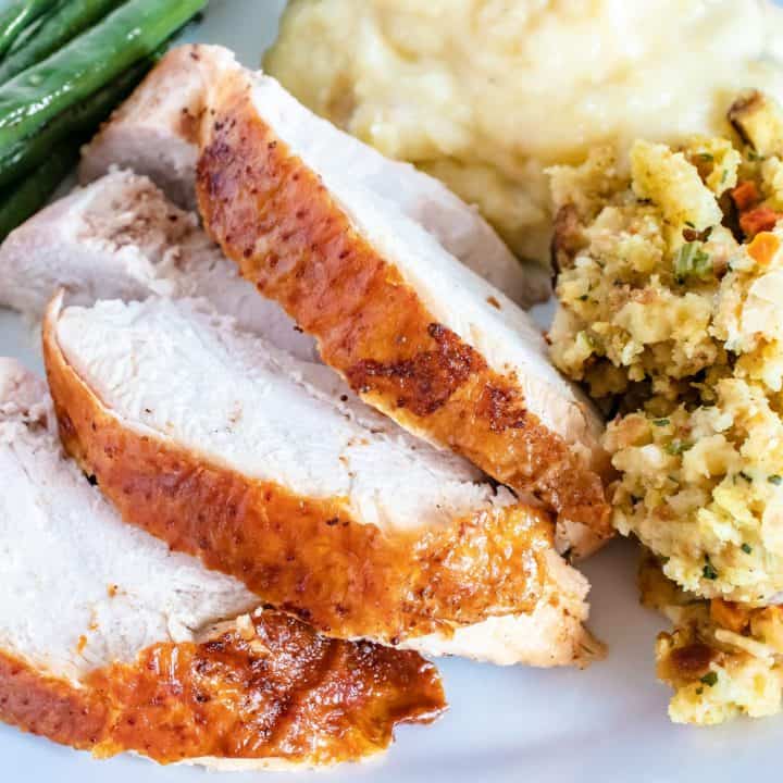 Old Bay Butter Roasted Turkey Breast