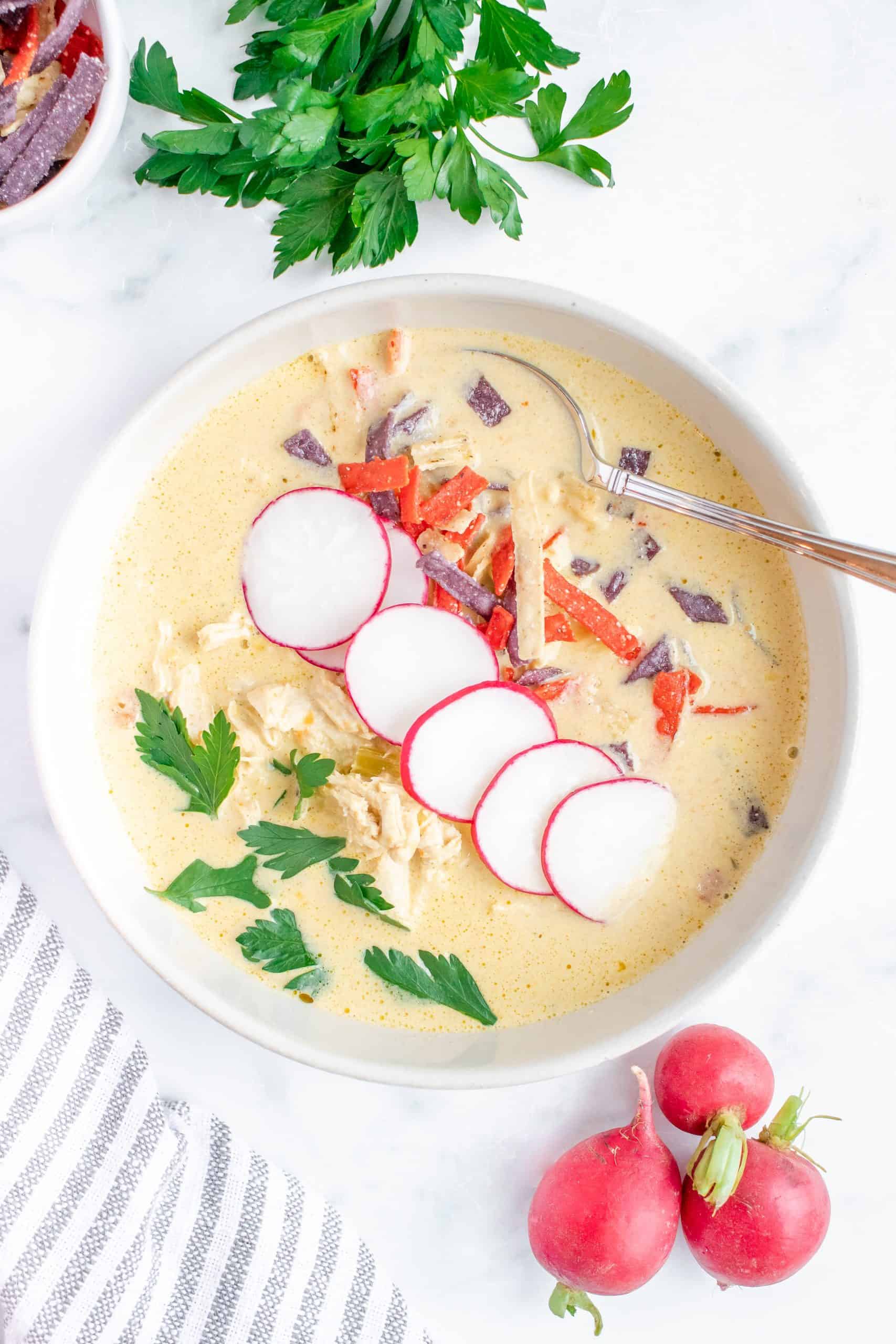 Joanna Gaines Creamy Chicken Poblano Soup
