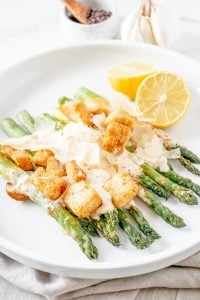 Baked Asparagus With Parmesan