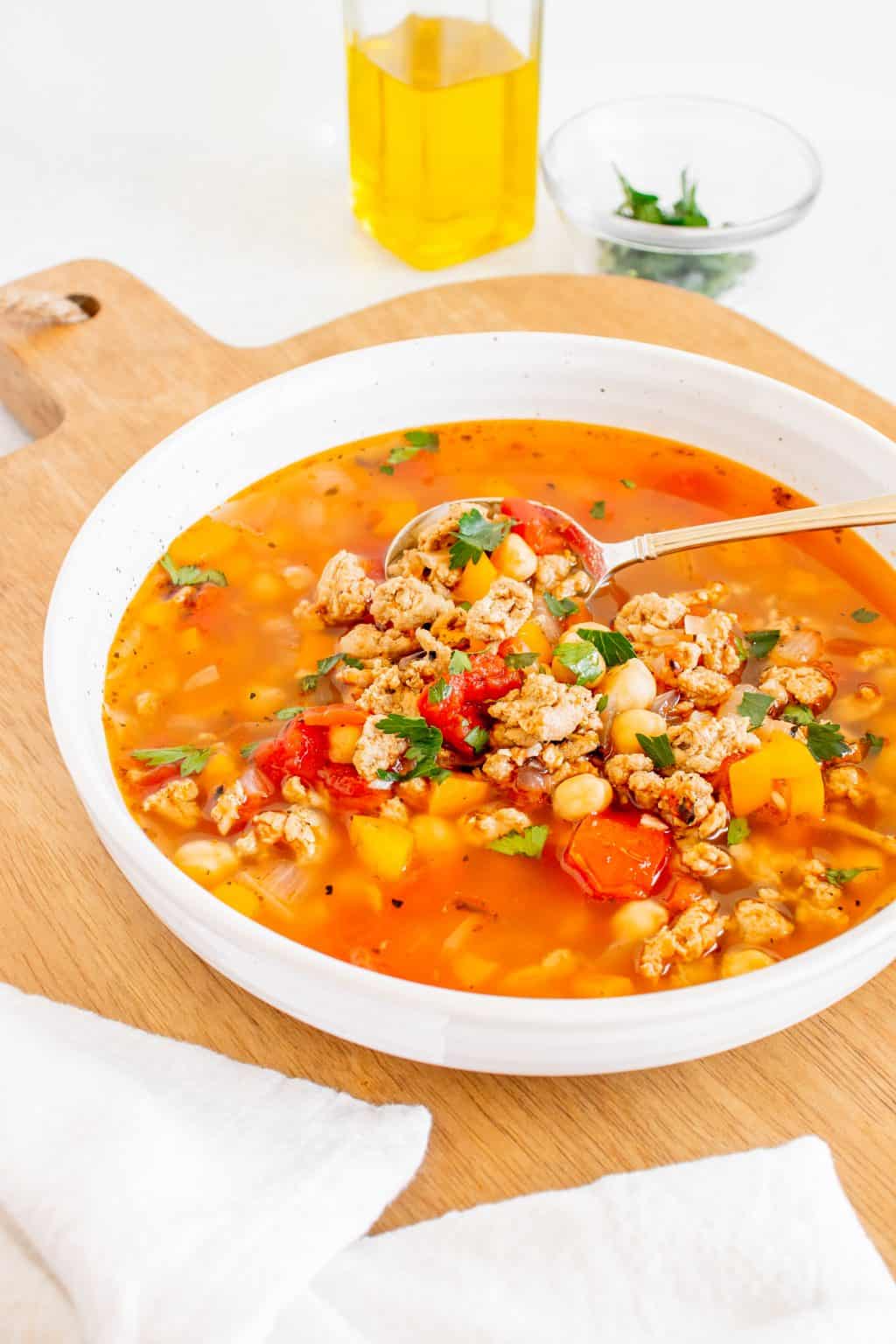 Ground Turkey Soup Salt & Sprinkles