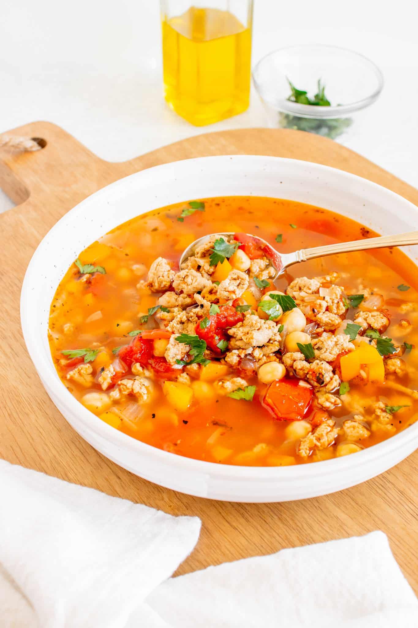 Ground Turkey Soup Salt & Sprinkles