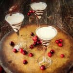 3 glasses of homemade bailey irish cream