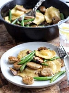 Chicken Sausage and Ravioli
