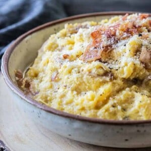 Spaghetti Squash Carbonara