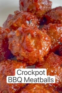 BBQ Crockpot Meatballs