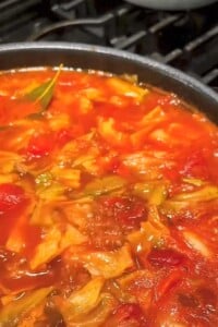 One-Pot Russian Beef & Cabbage Soup
